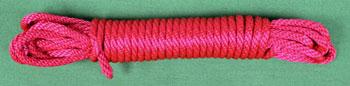 RED Bondage / Spanking ROPE   1/4"    25 feet  ~  $6.99